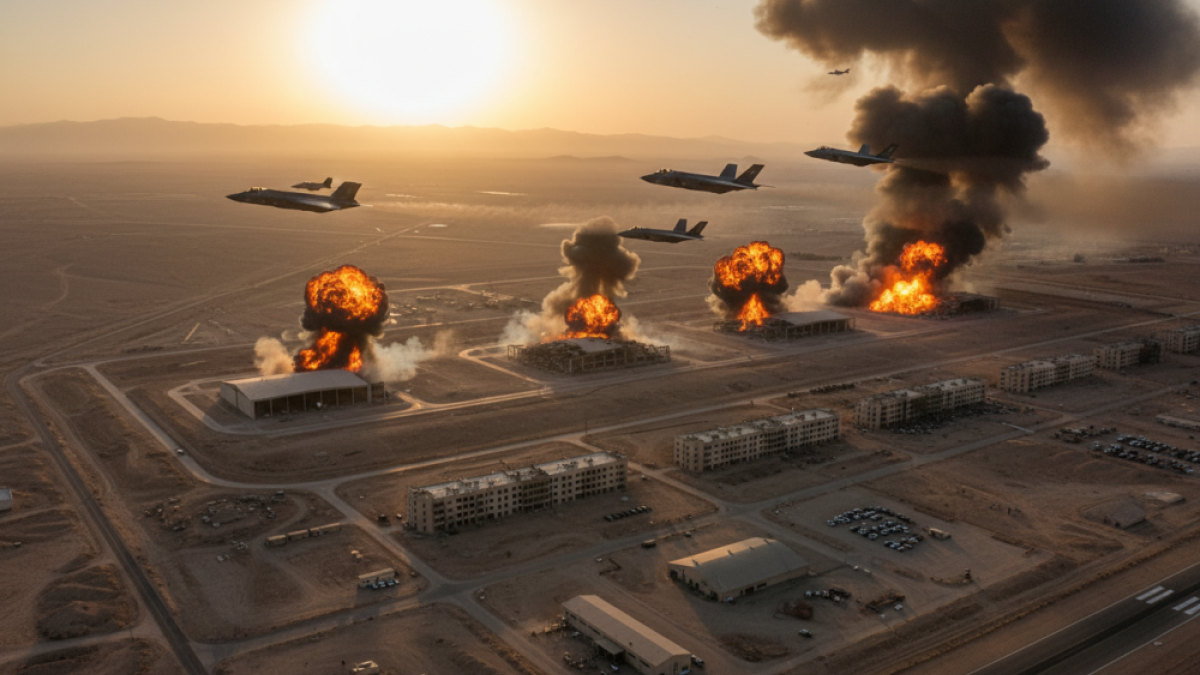 חיל האוויר במהלך שובר שוויון באיראן - סרוגים