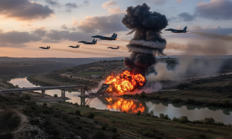 עליית מדרגה בתקיפות צה"ל בלבנון; זה היעד שהושמד