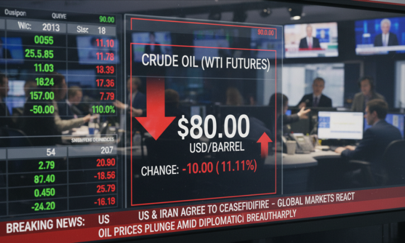 בעקבות הודעת טראמפ מחירי הנפט צונחים