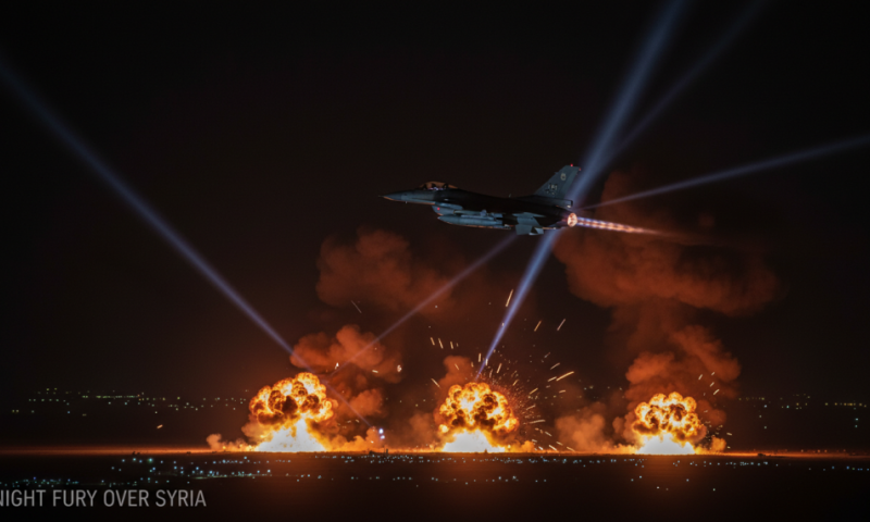 חזית נוספת: צה"ל פתח בגל תקיפות נרחב בסוריה