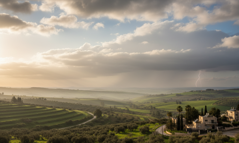 מעונן, רעמים וגשם; לקראת אירוע קיצוני. תחזית מזג אוויר