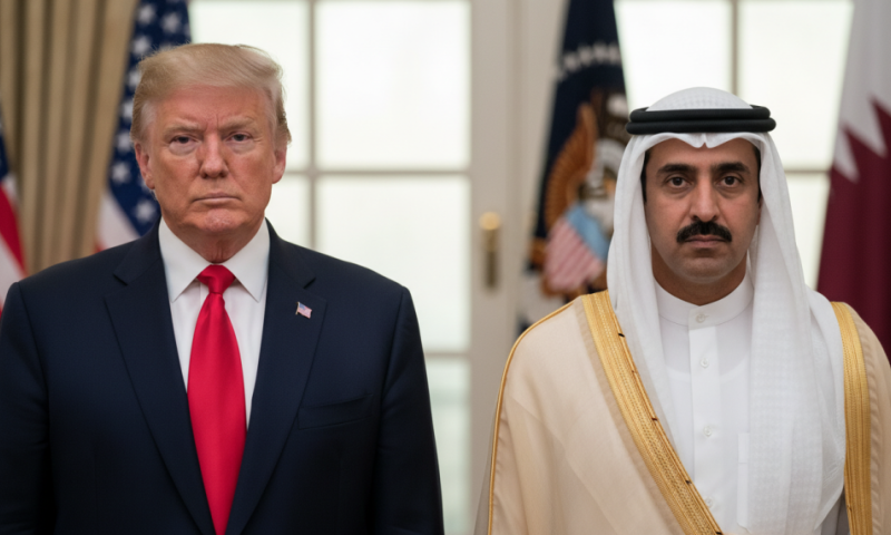 קטאר בלחץ: האם טראמפ יפקיר את האמירות שתמכה בחמאס?