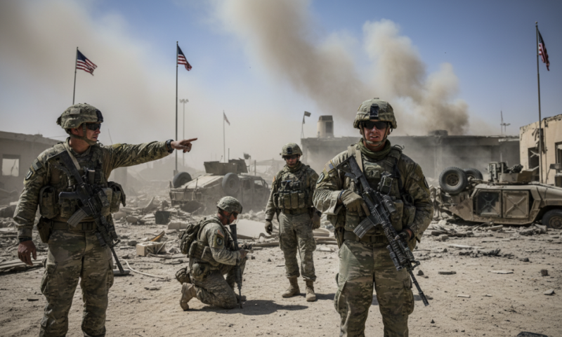שלושה חיילים אמריקאים נהרגו בתקיפות איראניות