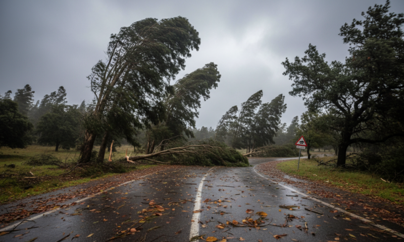 אזהרה לשעות הקרובות: הפסקות חשמל וקריסת עצים