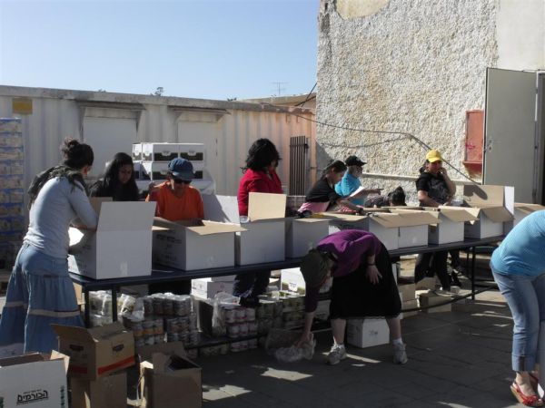 בבאר שבע התגייסו לטובת הנזקקים