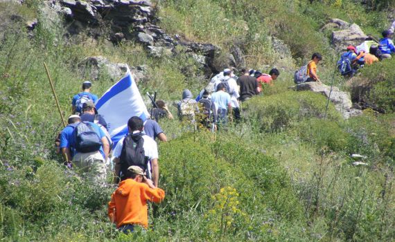 תלמידים במסע חירות למען פולארד
