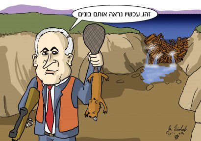 הקריקטורה היומית של אור רייכרט: ביבי-בונה והורס