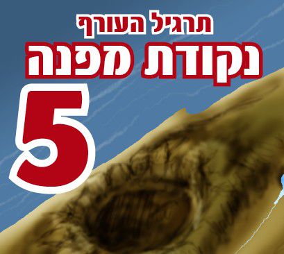 הקריקטורה היומית של אור רייכרט: היום תרגיל העורף "נקודת מפנה 4"