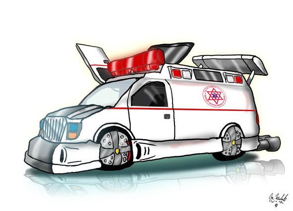 הקריקטורה היומית של אור רייכרט: פרשת מד"א