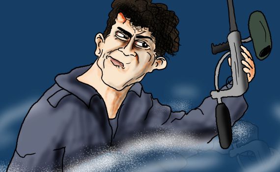 הקריקטורה היומית של אור רייכרט: פיינטבול – נשק צה"לי חדש