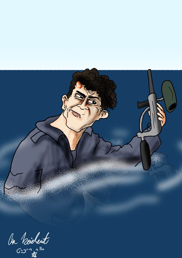 הקריקטורה היומית של אור רייכרט: פיינטבול – נשק צה"לי חדש