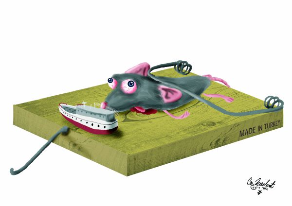 הקריקטורה היומית של אור רייכרט: המלכודת הטורקית