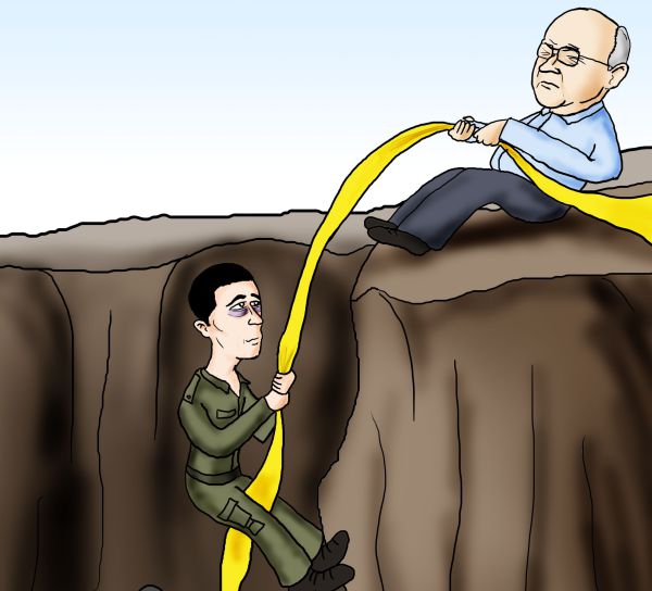 הקריקטורה היומית של אור רייכרט: מאמצים להחזיר את גלעד שליט