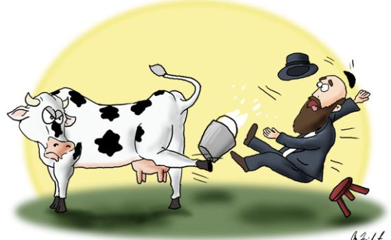 הקריקטורה היומית של אור רייכרט: בג"ץ נגד החרדים