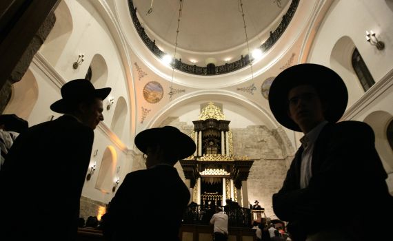 הרב שמחה הכהן קוק הוכתר לרב בית כנסת 'החורבה'