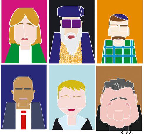 הקריקטורה היומית של אור רייכרט: "קווים לדמותם"