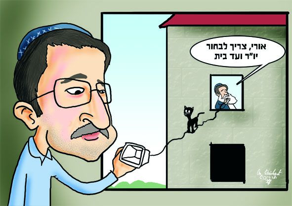 הקריקטורה היומית של אור רייכרט: מאוחדים!