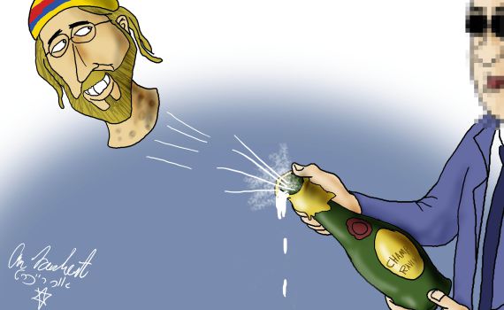 הקריקטורה היומית של אור רייכרט: מי רוצה שמפניה?