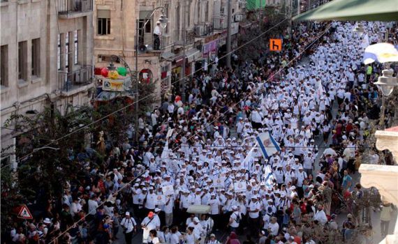 למעלה ממיליון מבקרים בירושלים במהלך חול המועד סוכות