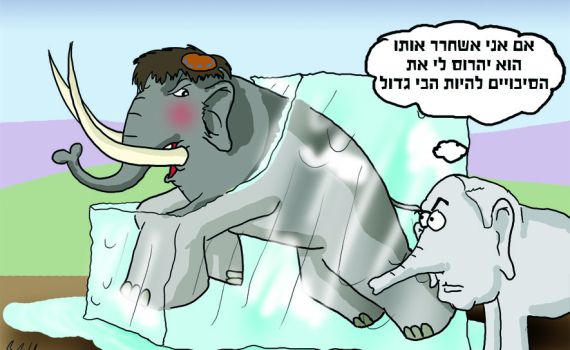 הקריקטורה היומית של אור רייכרט: הסיבות להמשך ההקפאה