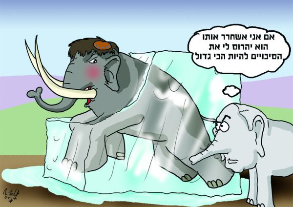 הקריקטורה היומית של אור רייכרט: הסיבות להמשך ההקפאה