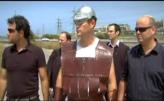 "דוד וגולית" במושב ניר גלים