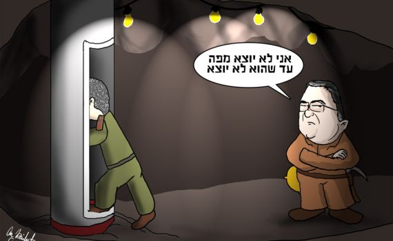הקריקטורה היומית של אור רייכרט: שוב ברק נגד אשכנזי