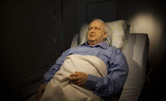 תערוכה חדשה מציעה: בואו לראות את אריאל שרון בתרדמת