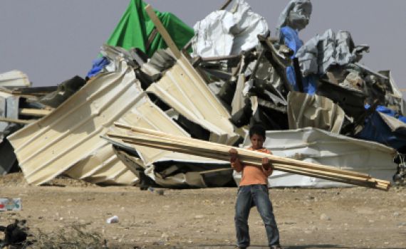 פונו בדואים שהשתלטו על 400 דונם אדמות מדינה בנגב