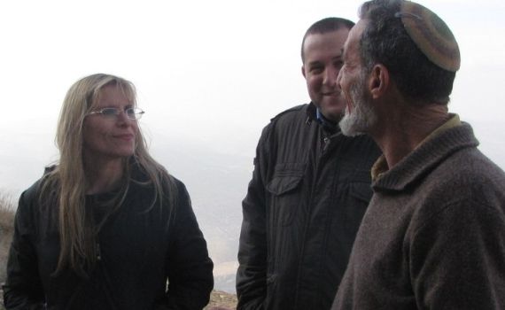 גם יעל דן סיירה בישובים ובמאחזים בשומרון