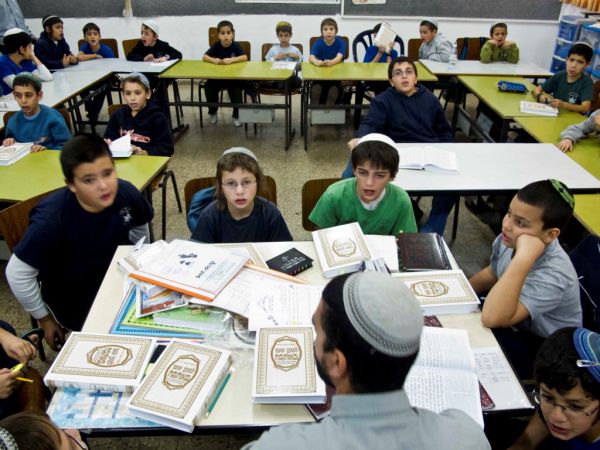 בתלמוד תורה בעכו, הילדים לא רוצים לעזוב את בית הספר