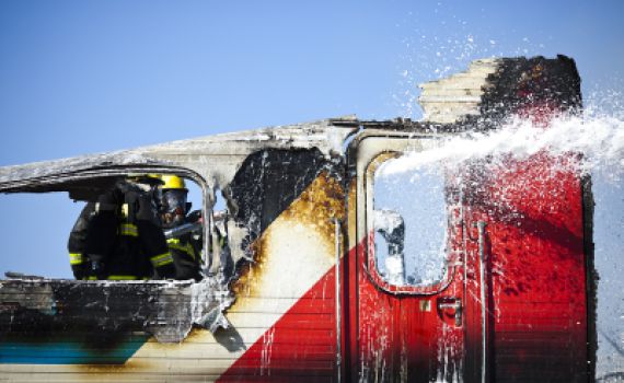 הסתיים אירוע התלקחות הרכבת – למעלה מ100 נפגעים