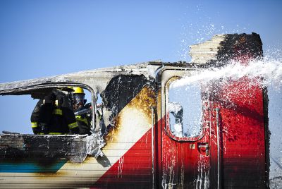 הסתיים אירוע התלקחות הרכבת – למעלה מ100 נפגעים