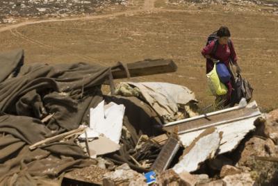 המנהל האזרחי חזר להרוס: הוחרמה מכולה ב'עדי עד'