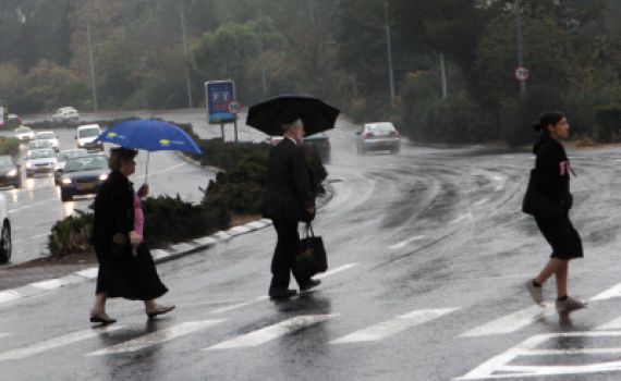 התפילות עזרו: בשבת צפוי "מבול" בכל רחבי הארץ