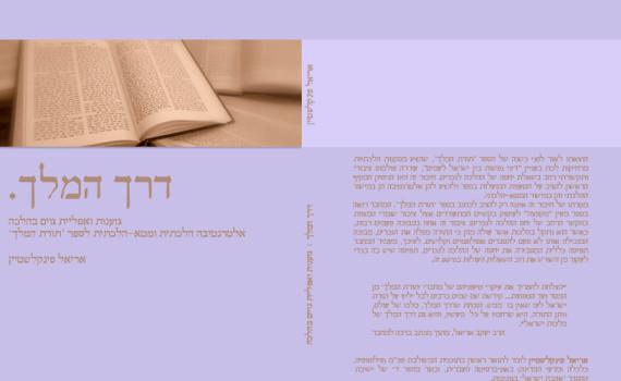 יצא ספר שמפריך את חיבורו של הרב שפירא "תורת המלך"