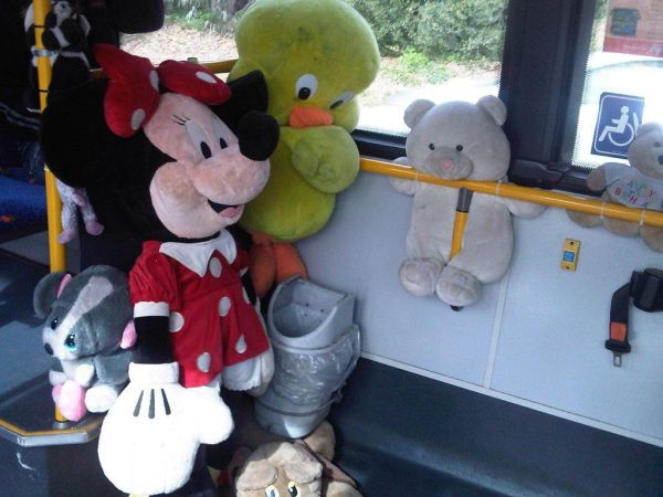 תמונות כמו בחו"ל: אוטובוס לא שגרתי