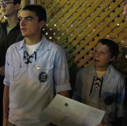 תמונות מתפילת חניכי בני עקיבא למען יונתן פולארד