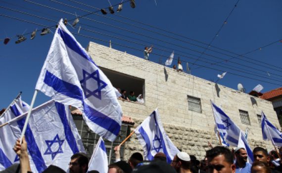 משטרת ישראל לא מאפשרת לצעוד עם דגלי ישראל ביפו