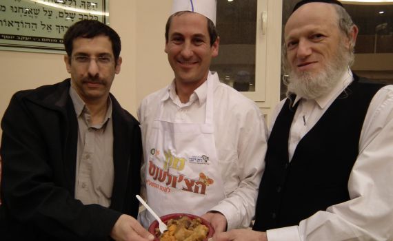 הזוכה בתחרות מלך הצ'ולנט של אפרת: צ'ולנט אשכנזי טהור