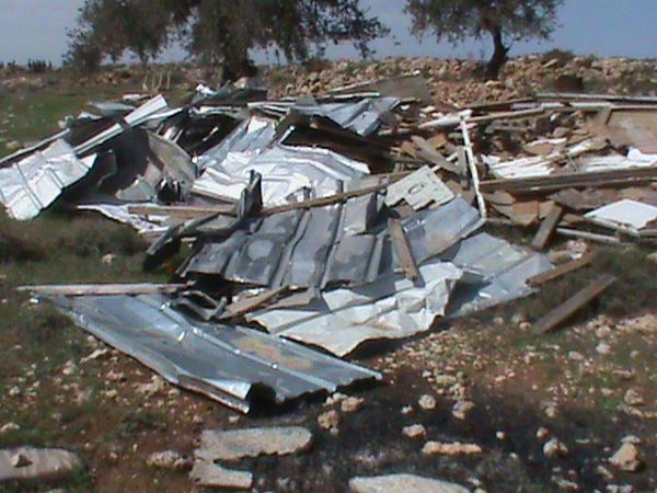 זה מה שנשאר ממאחז רמת מגרון אחרי ההרס הבוקר