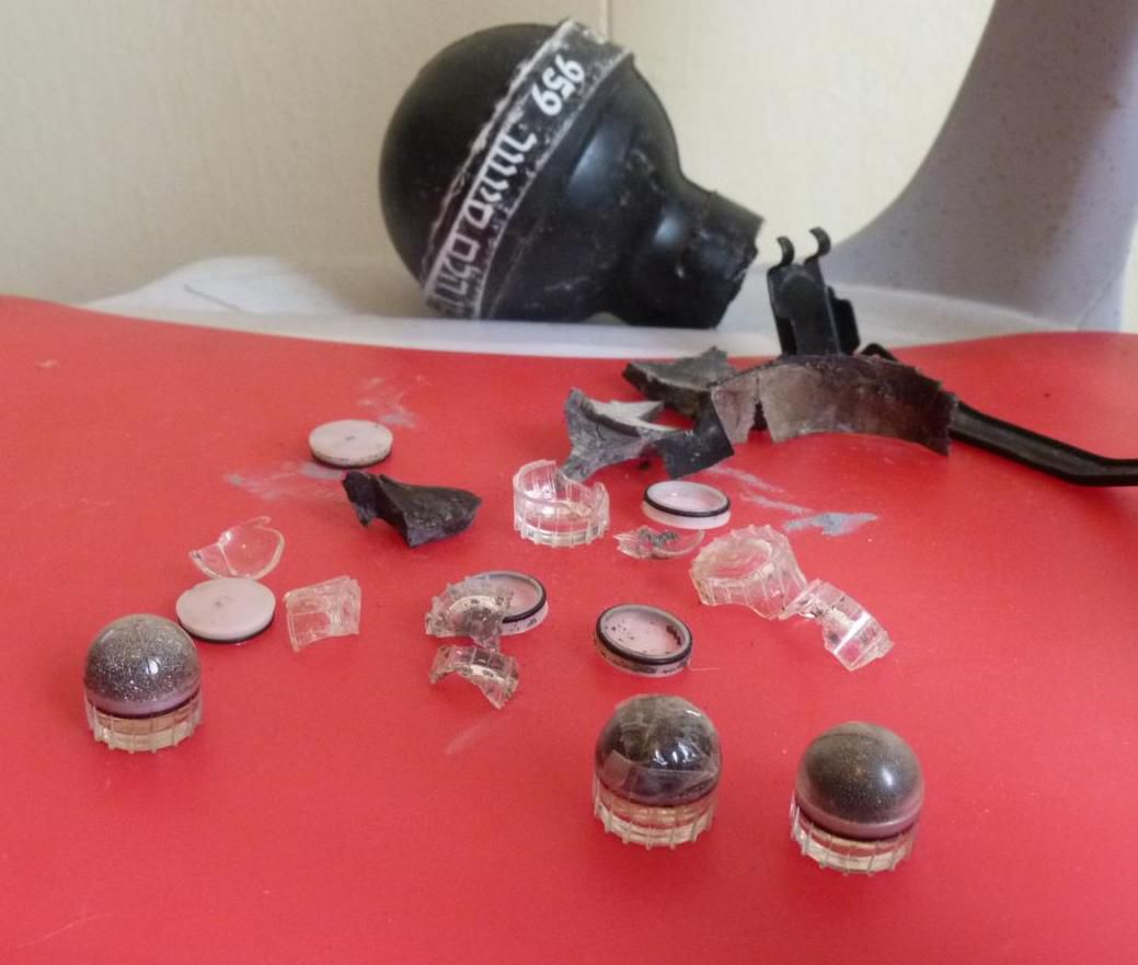 כדור פלסטיק מחוות גלעד נשלח אל ראש הממשלה