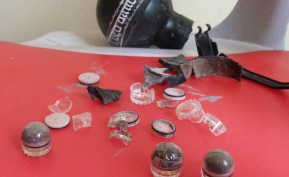 כדור פלסטיק מחוות גלעד נשלח אל ראש הממשלה