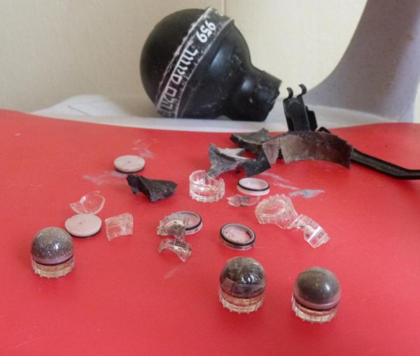 כדור פלסטיק מחוות גלעד נשלח אל ראש הממשלה