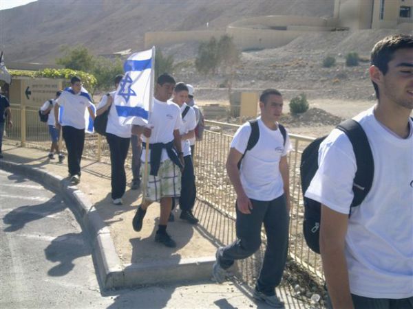 רגע לפני גיוס לצבא: "קופצים" למצדה
