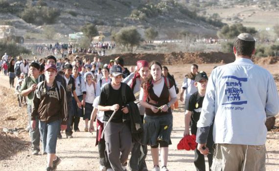 מסע פסח של בני עקיבא נדחה בשל מזג האוויר