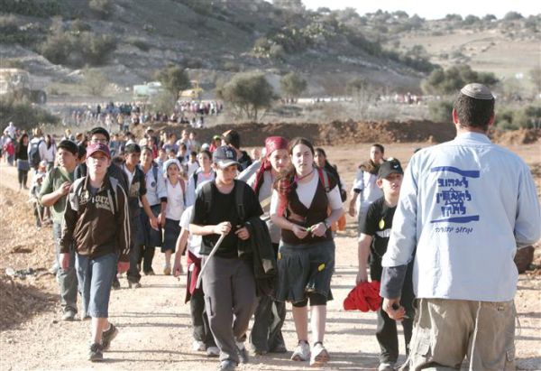 מסע פסח של בני עקיבא נדחה בשל מזג האוויר