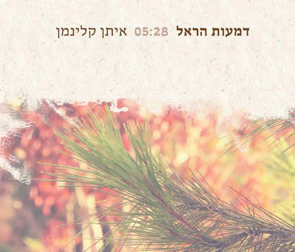 להאזנה: איתן קלינמן בשיר זיכרון  'דמעות הראל'