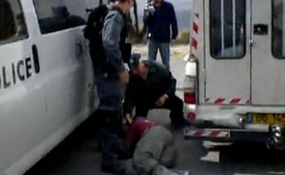 התיז גז לפניו של מפגין ועכשיו יועמד לדין משמעתי