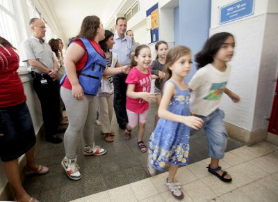 הציבור מתבקש לתרגל ירידה למרחבים ממוגנים